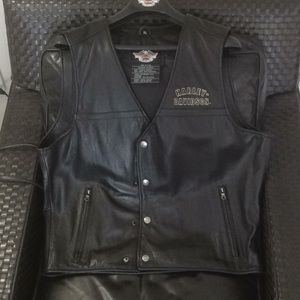 Harley Leather Vest